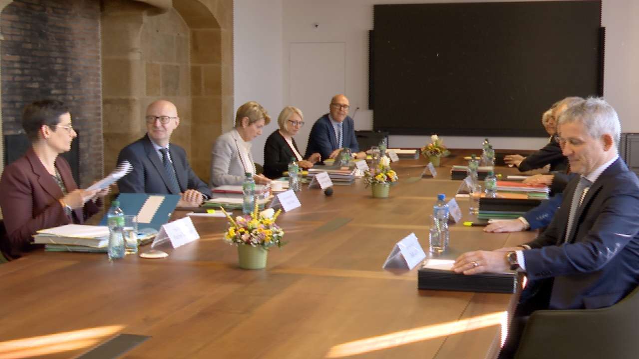 Le Conseil fédéral prend le pouls à Neuchâtel
