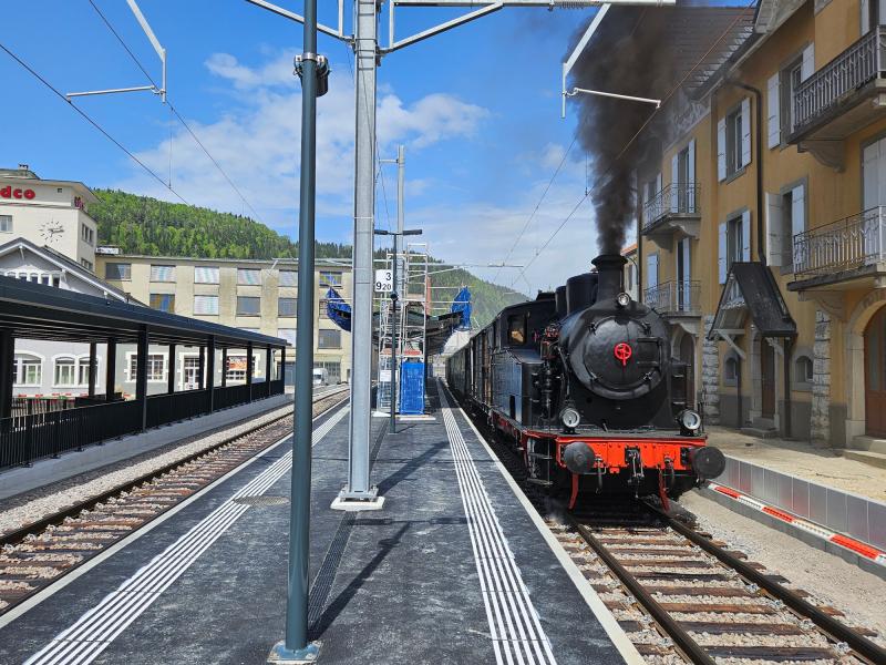 Quarante piges pour le Vapeur Val-de-Travers