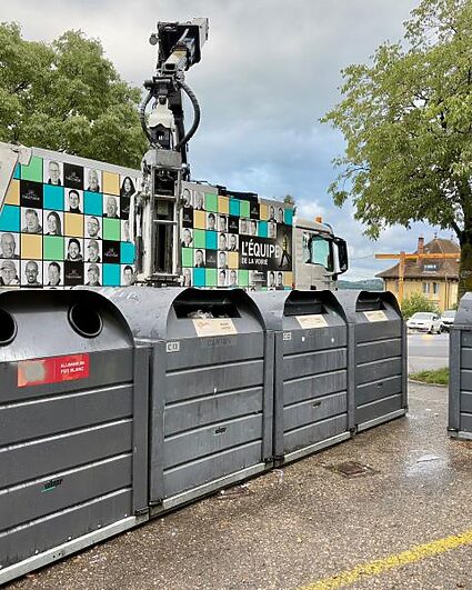 Après la fête, la voirie est à l'œuvre