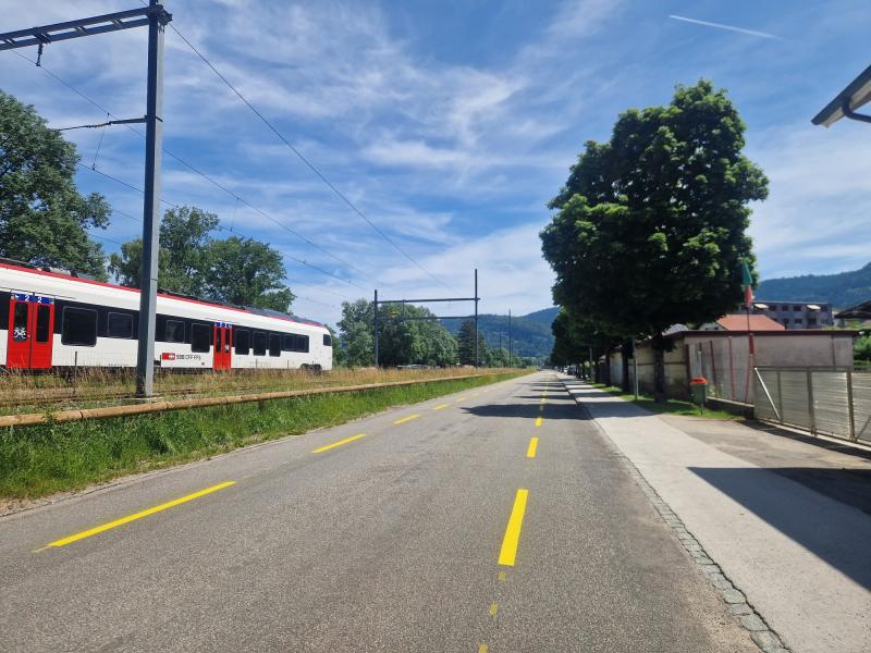 Des bandes cyclables à Val-de-Travers