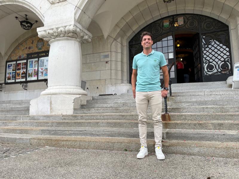 Dimitri Cuche tout schuss à la tête des sports au Locle