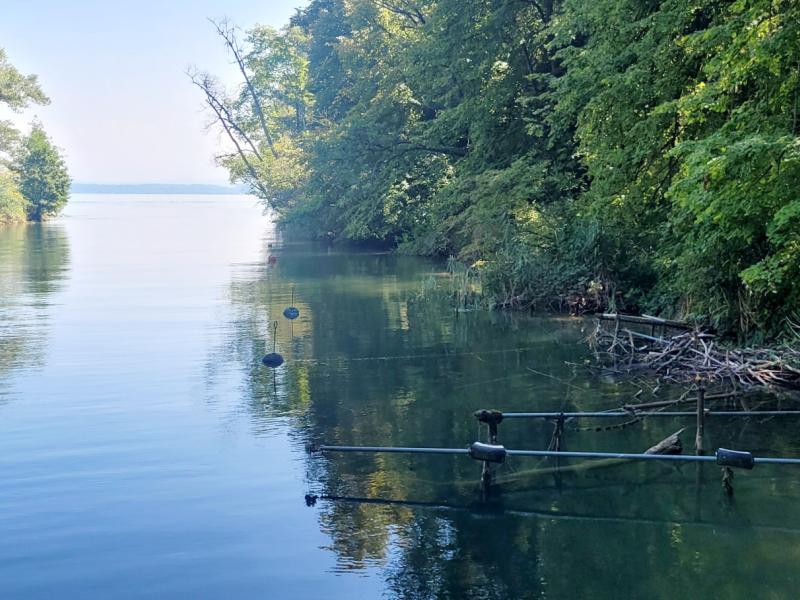 Suite des travaux à l’embouchure de l’Areuse