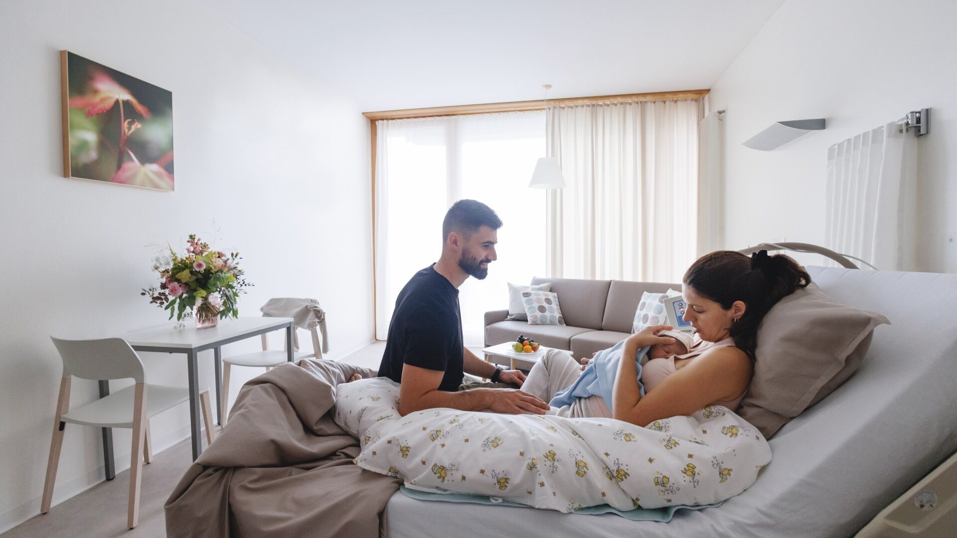 Neuchâtel: les jeunes parents ont des chambres à la maternité de l’hôpital Pourtalès