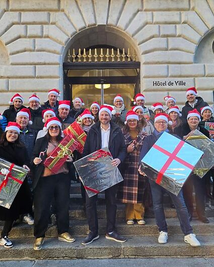 Un village du Père Noël à Chaumont