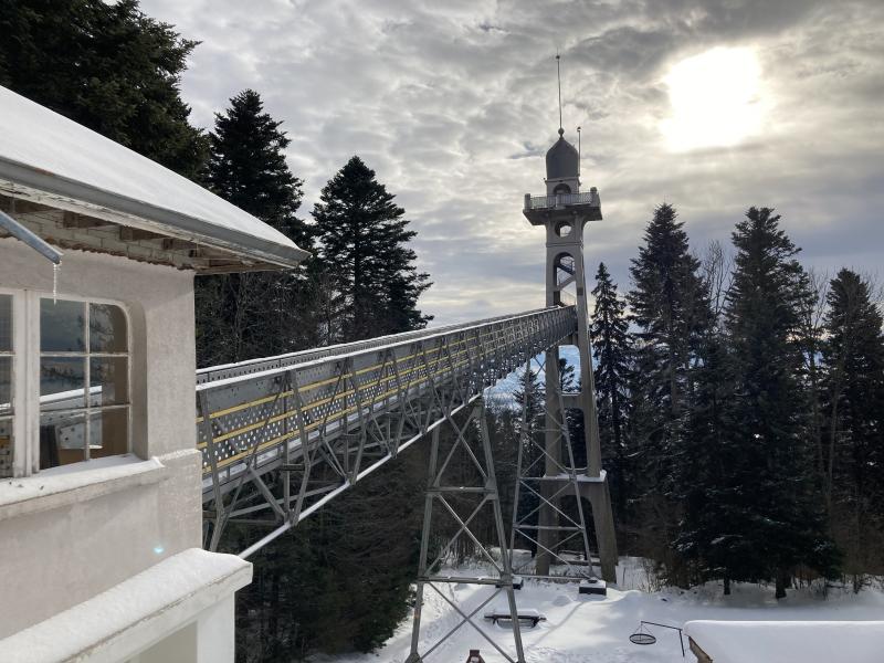 Le phare de Chaumont rallumé le temps des Fêtes