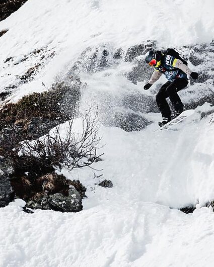 Marc Robert à nouveau sur le podium en freeride
