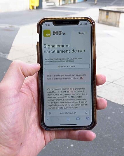Neuchâtel: un nouvel outil pour lutter contre le harcèlement de rue