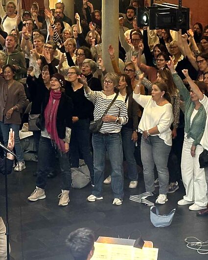 Chanter ensemble, simplement: le pari réussi du Théâtre du Passage