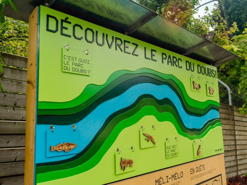Un nouveau panneau didactique à Muzoo