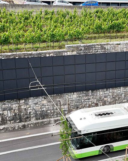 LightSeeds réalise sa première installation photovoltaïque verticale à Hauterive