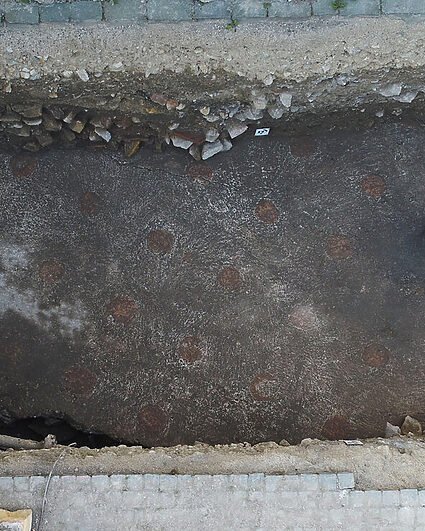 De nouvelles découvertes archéologiques à la rue du Château