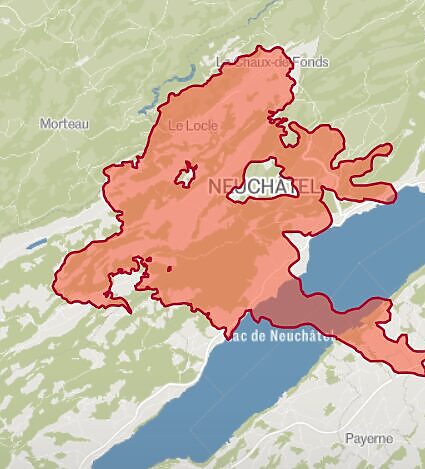 En Gironde, la surface parcourue par les incendies équivaut à la moitié du canton de Neuchâtel